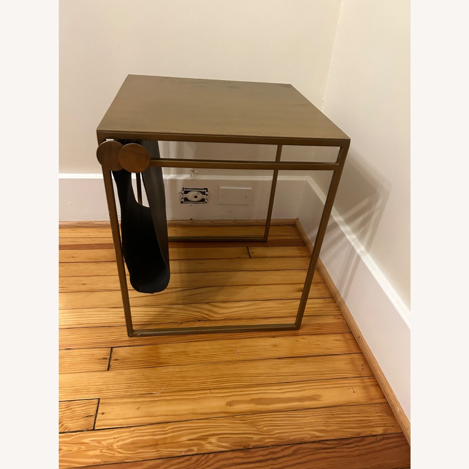 CB2 Saic Gold Side Table - image-4