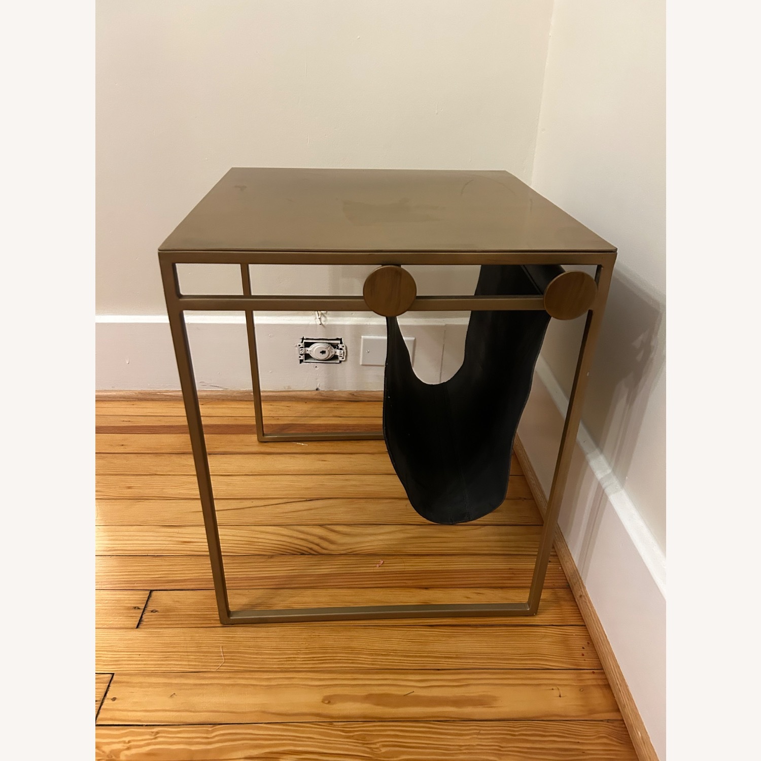 CB2 Saic Gold Side Table - image-3