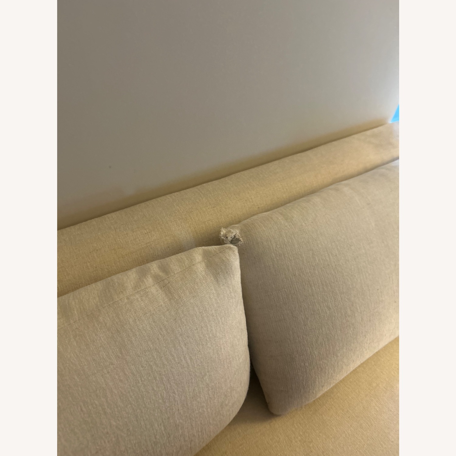 CB2 Midtown White Low Profile Sofa - image-6