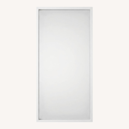 Used Design Within Reach White Wall Mirror for sale on AptDeco