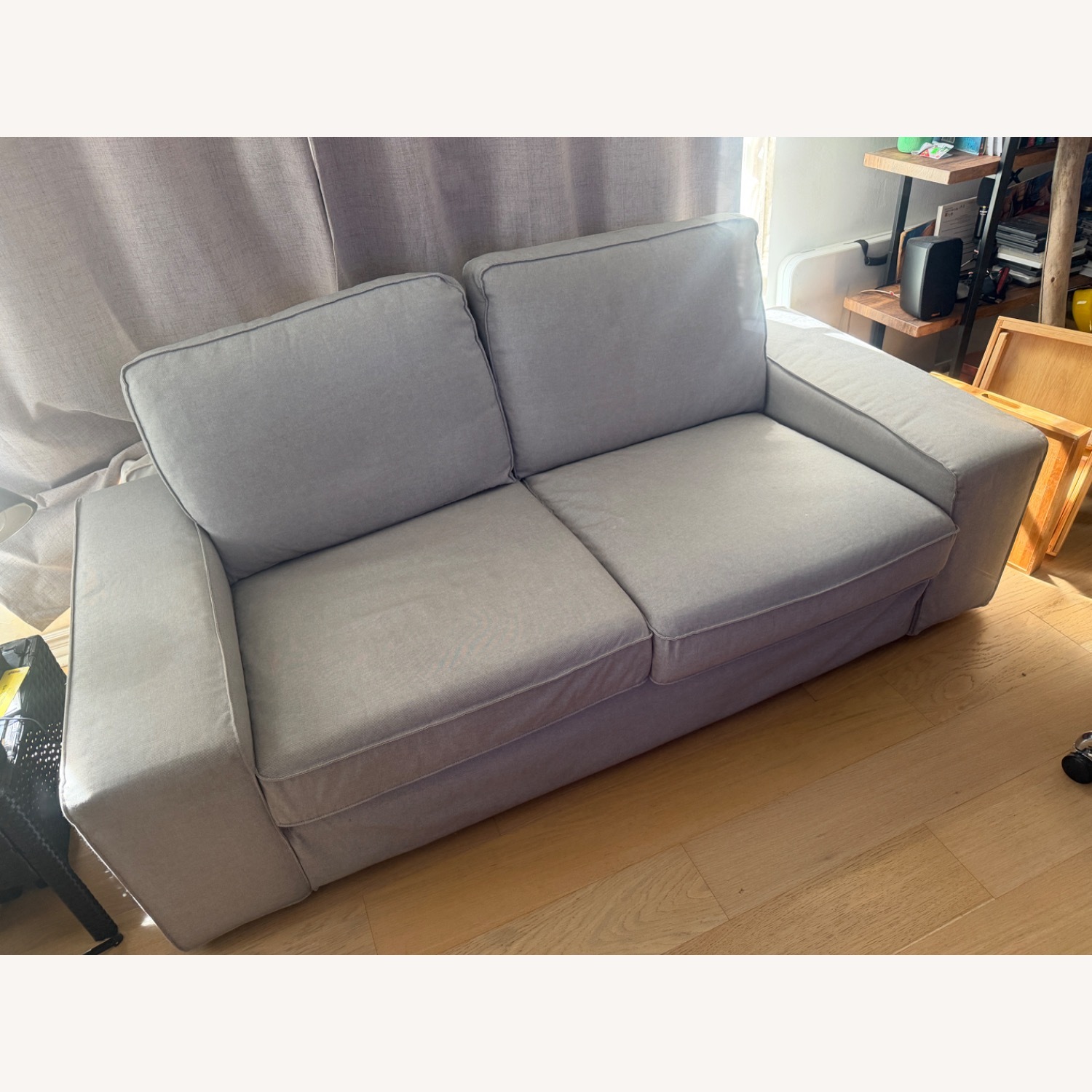 IKEA Tresund Light Gray Fabric 2 Seater Sofa - image-1