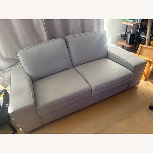 Used IKEA Tresund Light Gray Fabric 2 Seater Sofa for sale on AptDeco