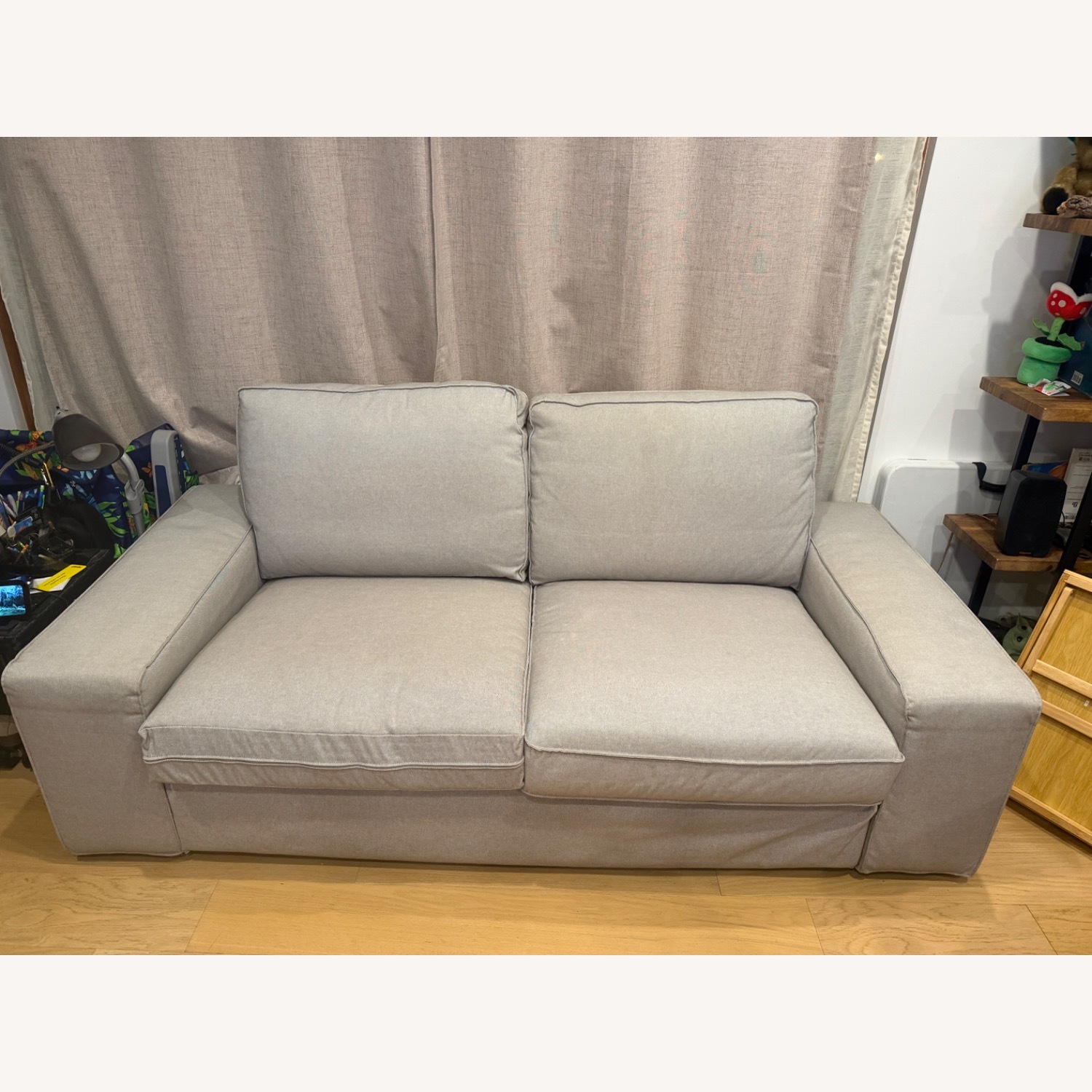 IKEA Tresund Light Gray Fabric 2 Seater Sofa - image-2