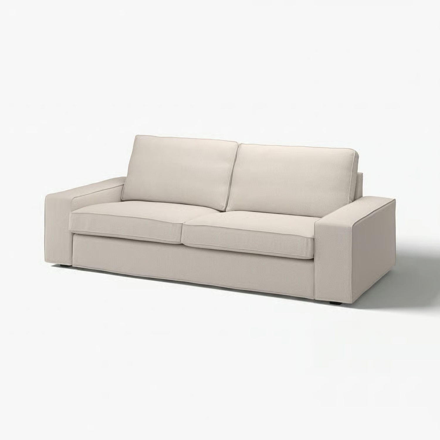 IKEA Tresund Light Gray Fabric 2 Seater Sofa - image-4