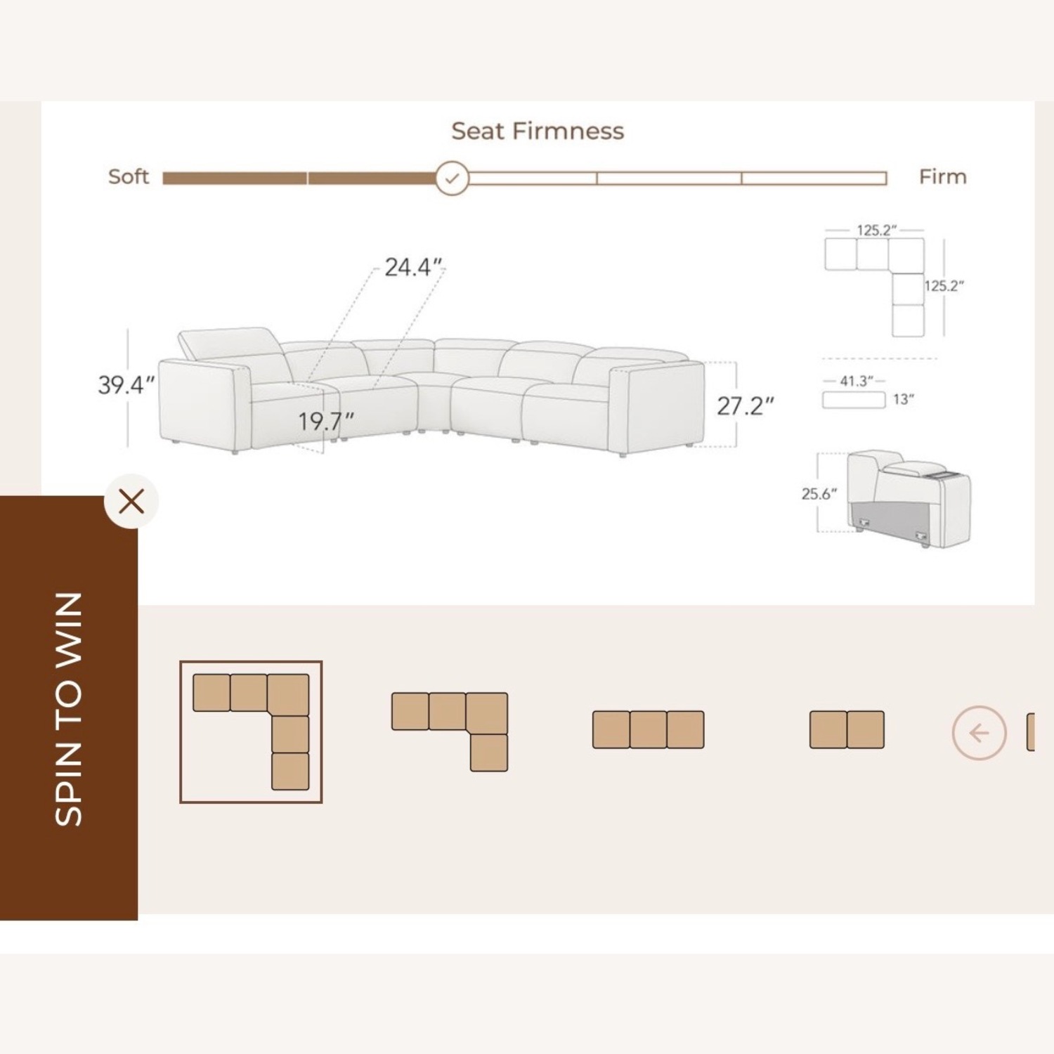 Power Reclining Sectional with 2 Consoles - image-3
