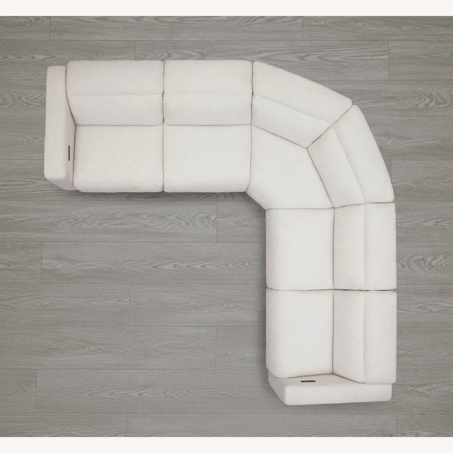 Power Reclining Sectional with 2 Consoles - image-2