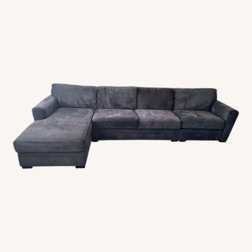 Used Pull Out Sleeper L Shape Couch for sale on AptDeco