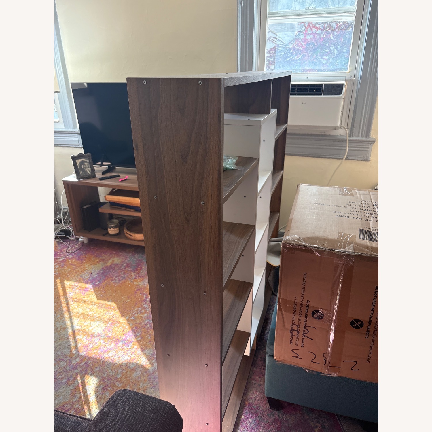 Overstock Wood Bookcase - image-3