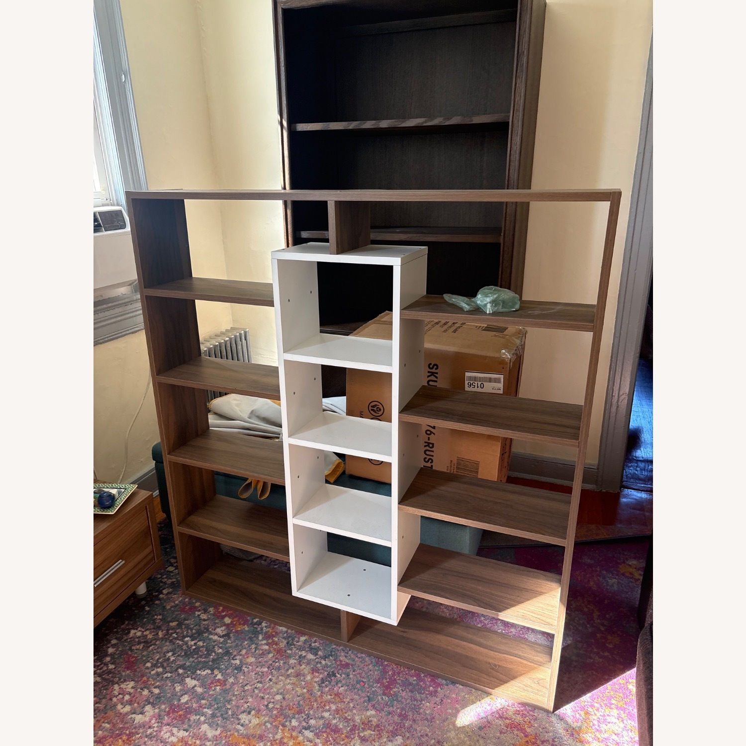 Overstock Wood Bookcase - image-2