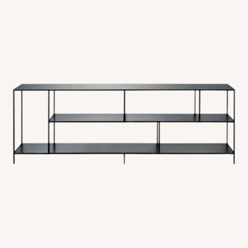 Used AllModern Metal Black Media Console for sale on AptDeco