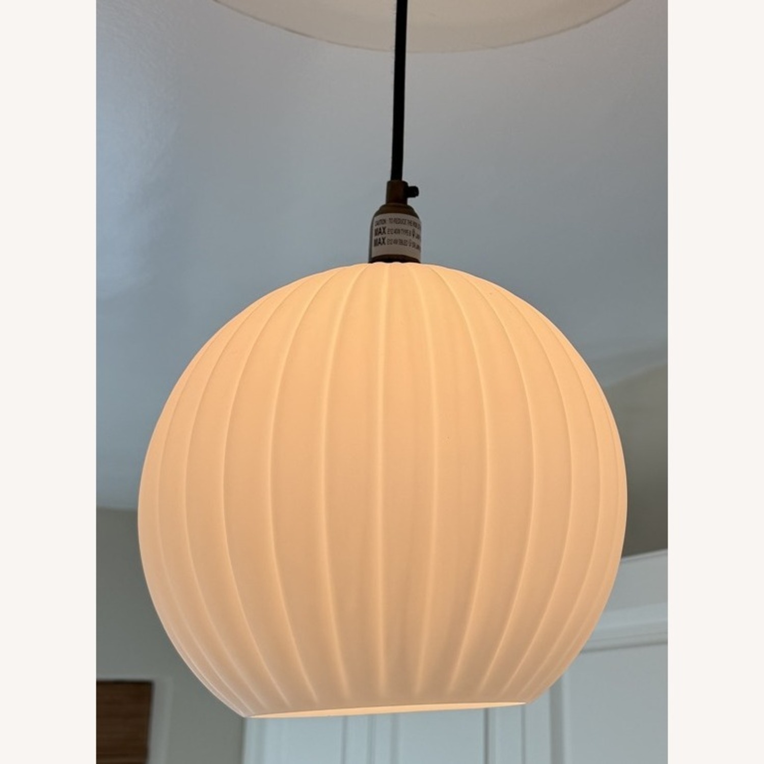 Opaline Glass Pendant by Pooky - image-2