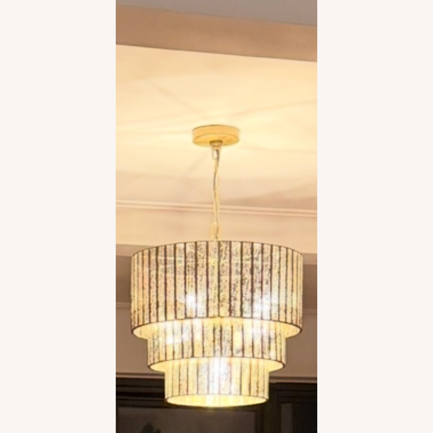 Tiered Glass Rod Pendant by Pooky - image-2