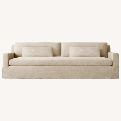 Used Restoration Hardware Belgian Slipcovered Sofa for sale on AptDeco