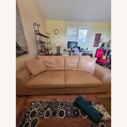 Used Light Brown 2 Seater Sofa for sale on AptDeco