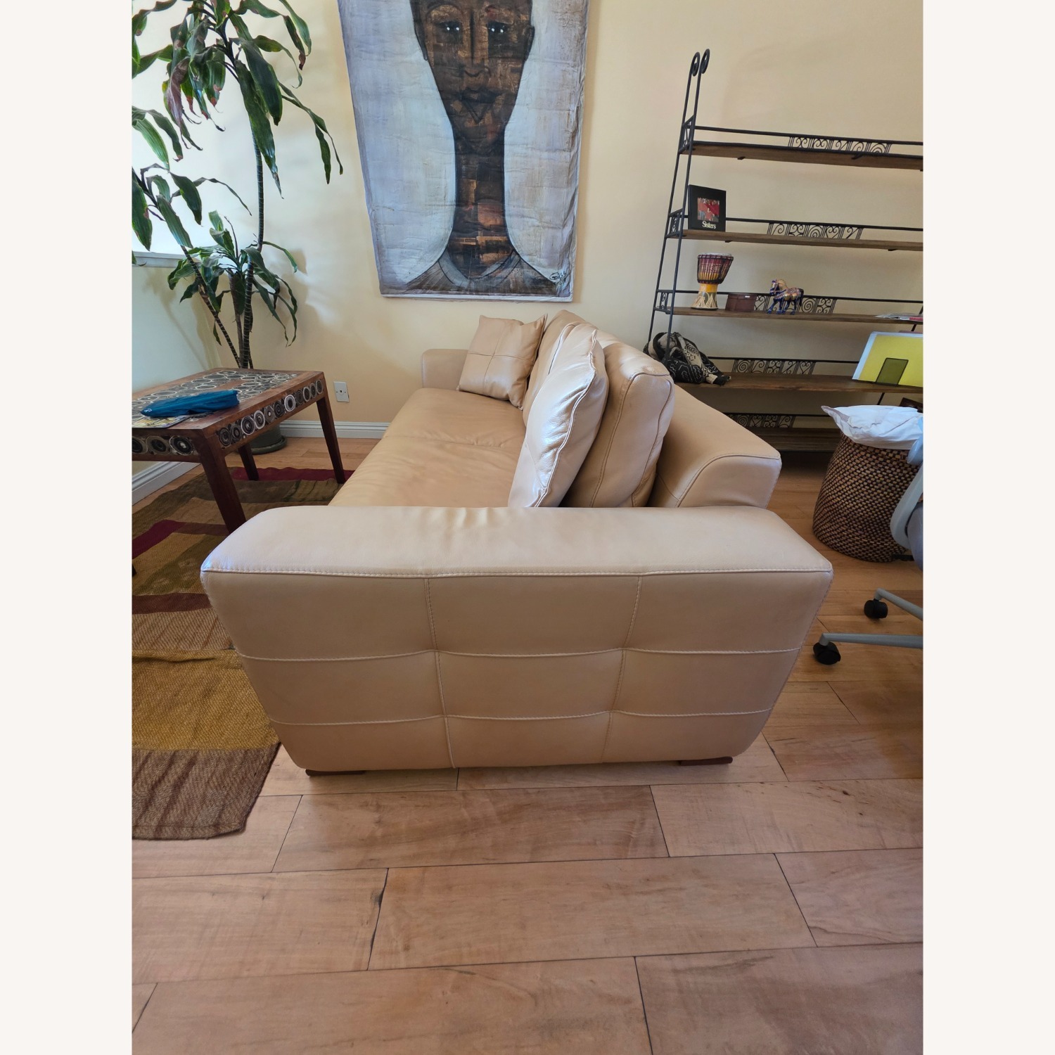 Light Brown 2 Seater Sofa - image-2