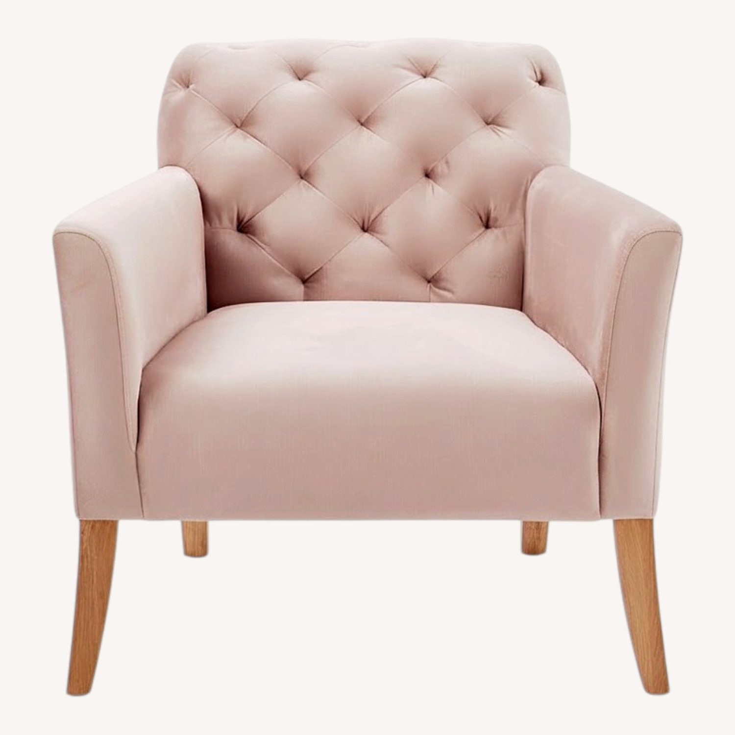 West Elm Elton Velvet Accent Chair - image-0