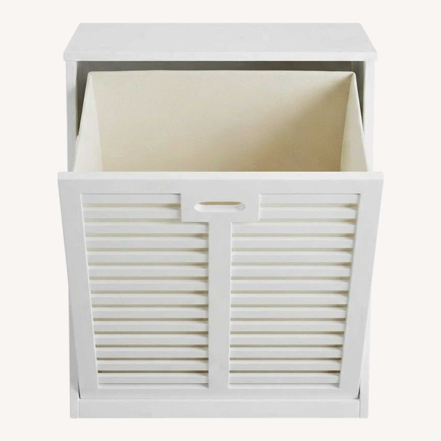 Tilt Out Laundry Hamper Cabinet - image-0