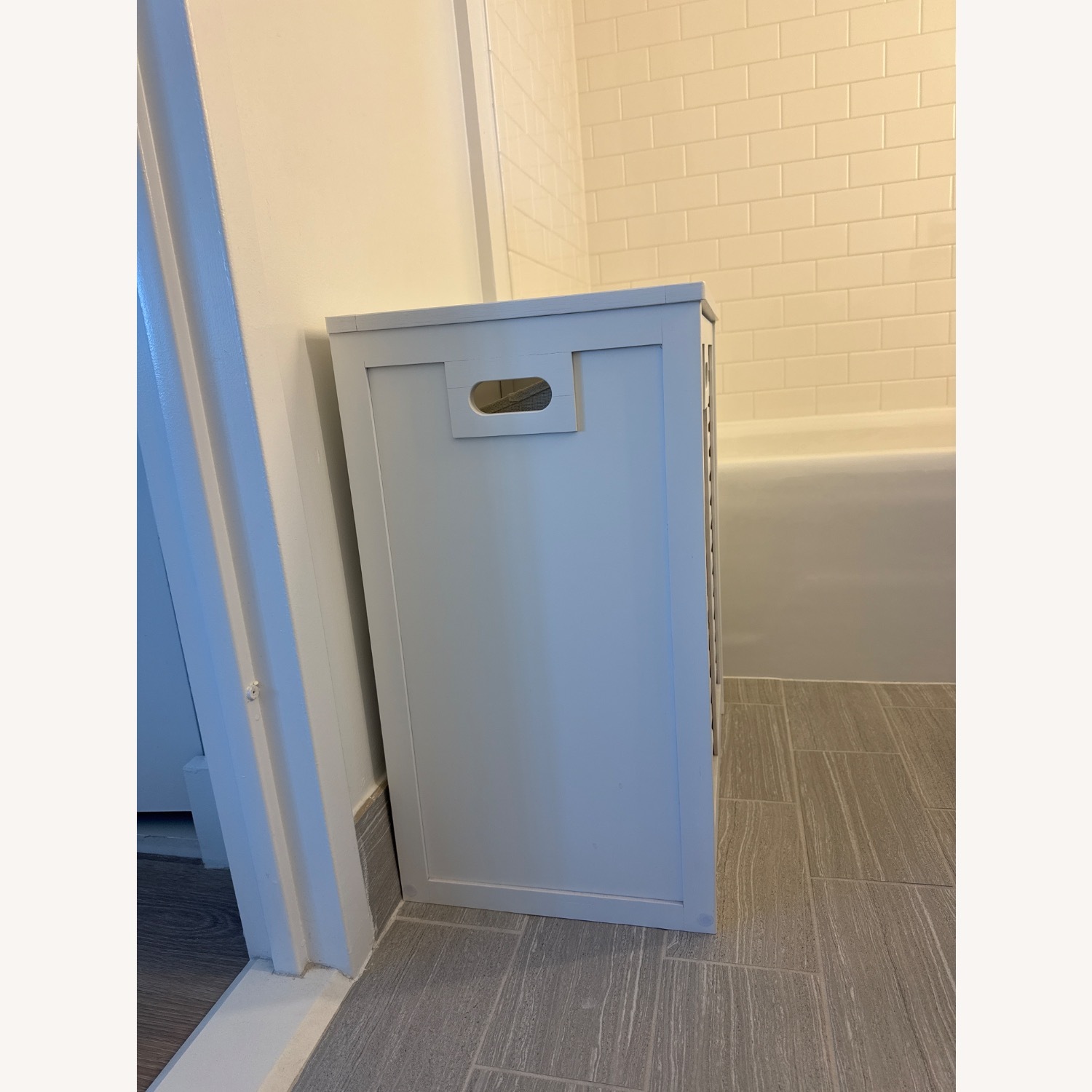 Tilt Out Laundry Hamper Cabinet - image-3