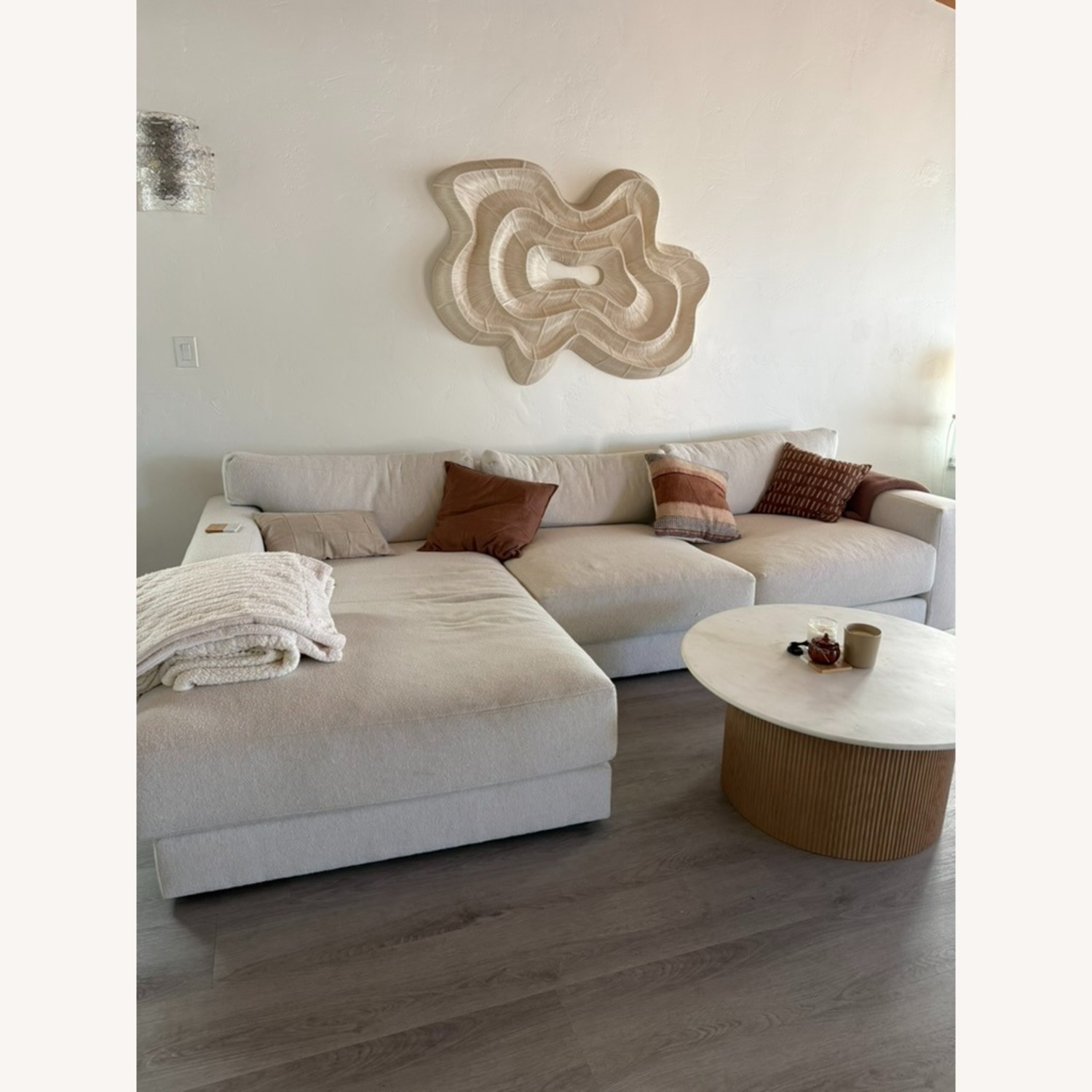 Crate & Barrel Retreat 2 Piece Sectional - image-2