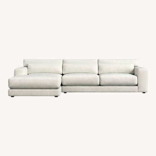 Used Crate & Barrel Retreat 2 Piece Sectional for sale on AptDeco