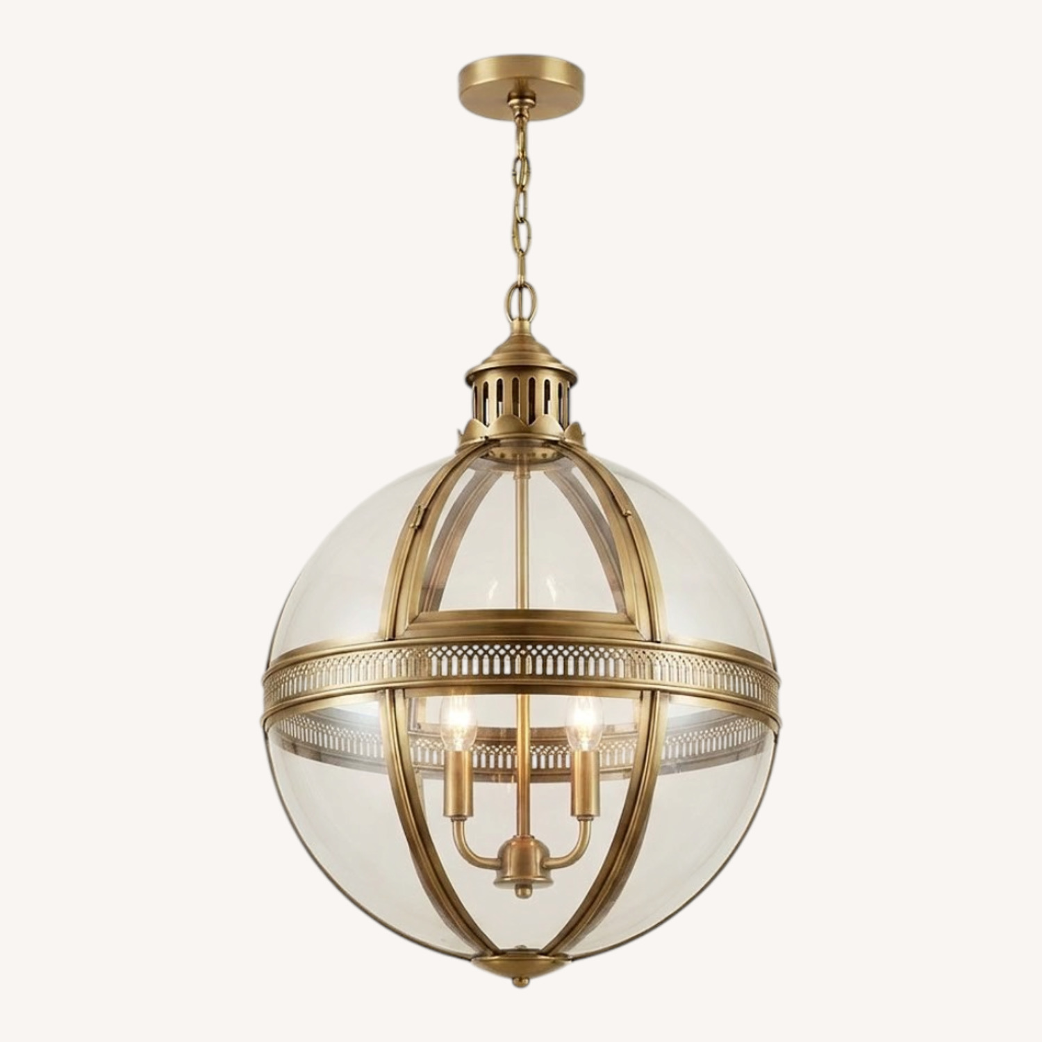 Globe Lantern Pendant Light by Pooky - image-0