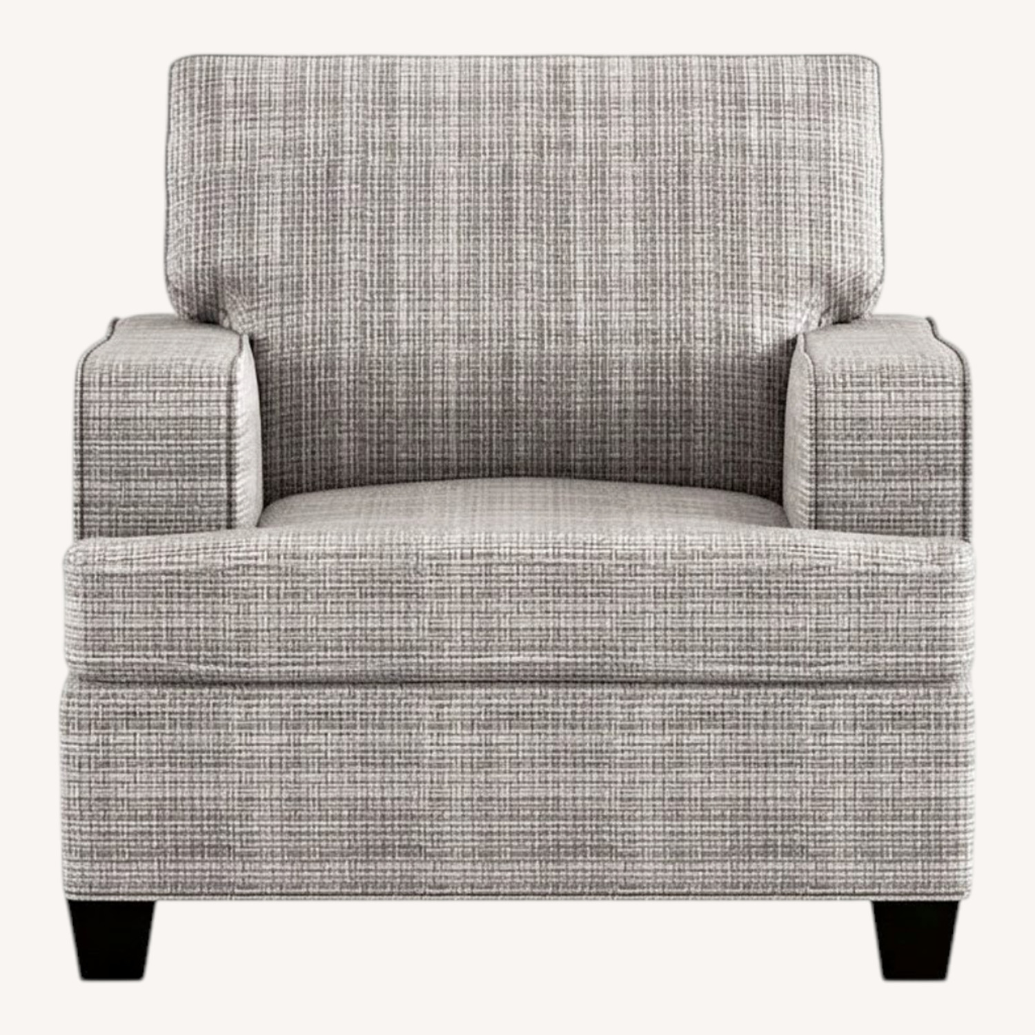 Cort Furniture Wilkes Light Gray Wood Accent Chair - image-0