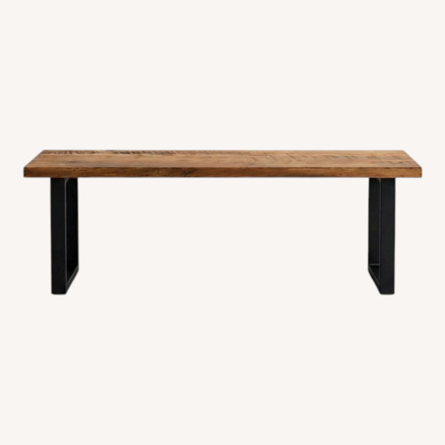 Used Natural Wood Bench for sale on AptDeco