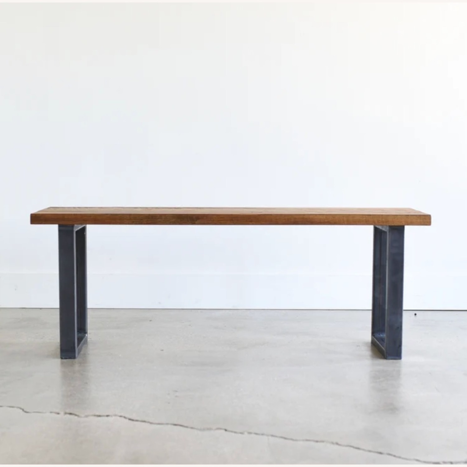 Natural Wood Bench - image-2