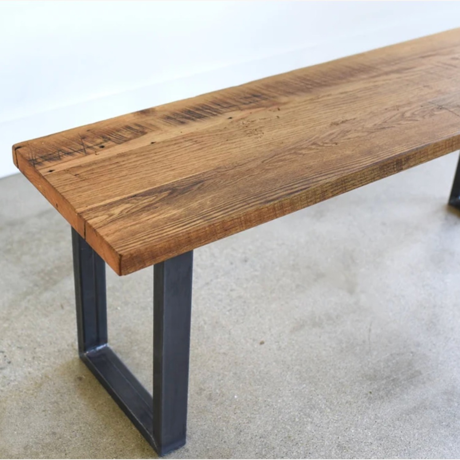 Natural Wood Bench - image-4