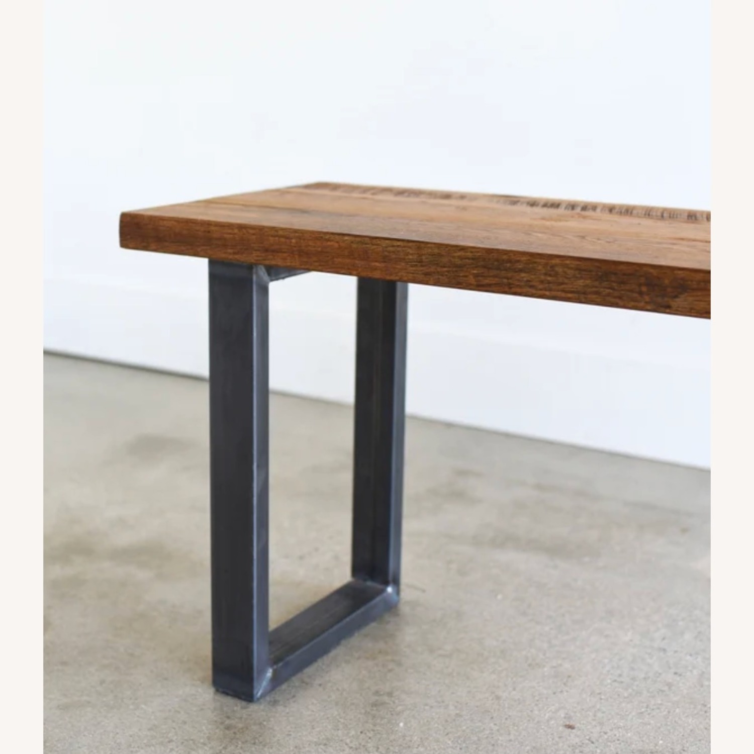 Natural Wood Bench - image-3