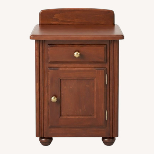Used Walter E. Smithe Dark Brown Wood Nightstands for sale on AptDeco