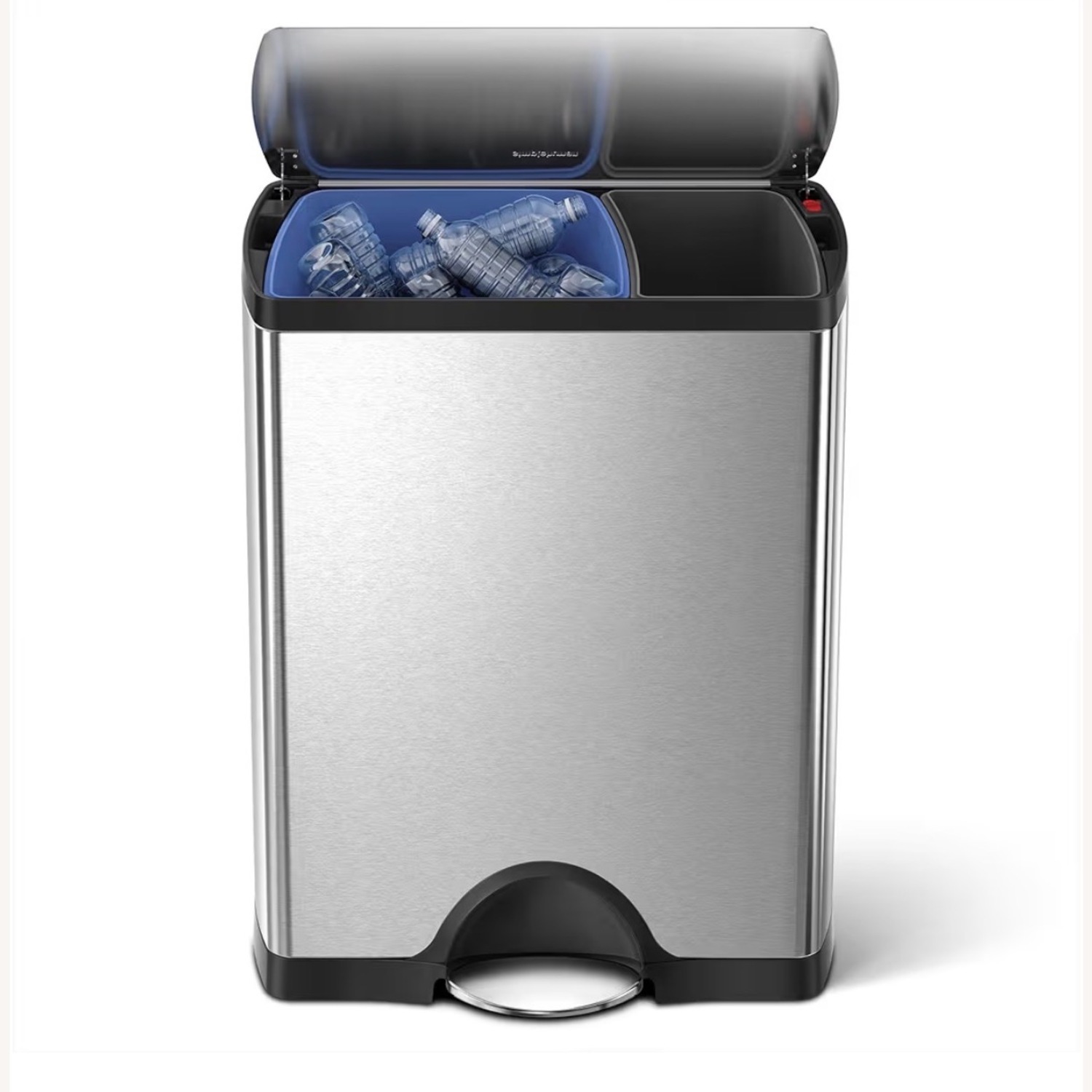 Simplehuman Recycling Step Trash Can - image-1