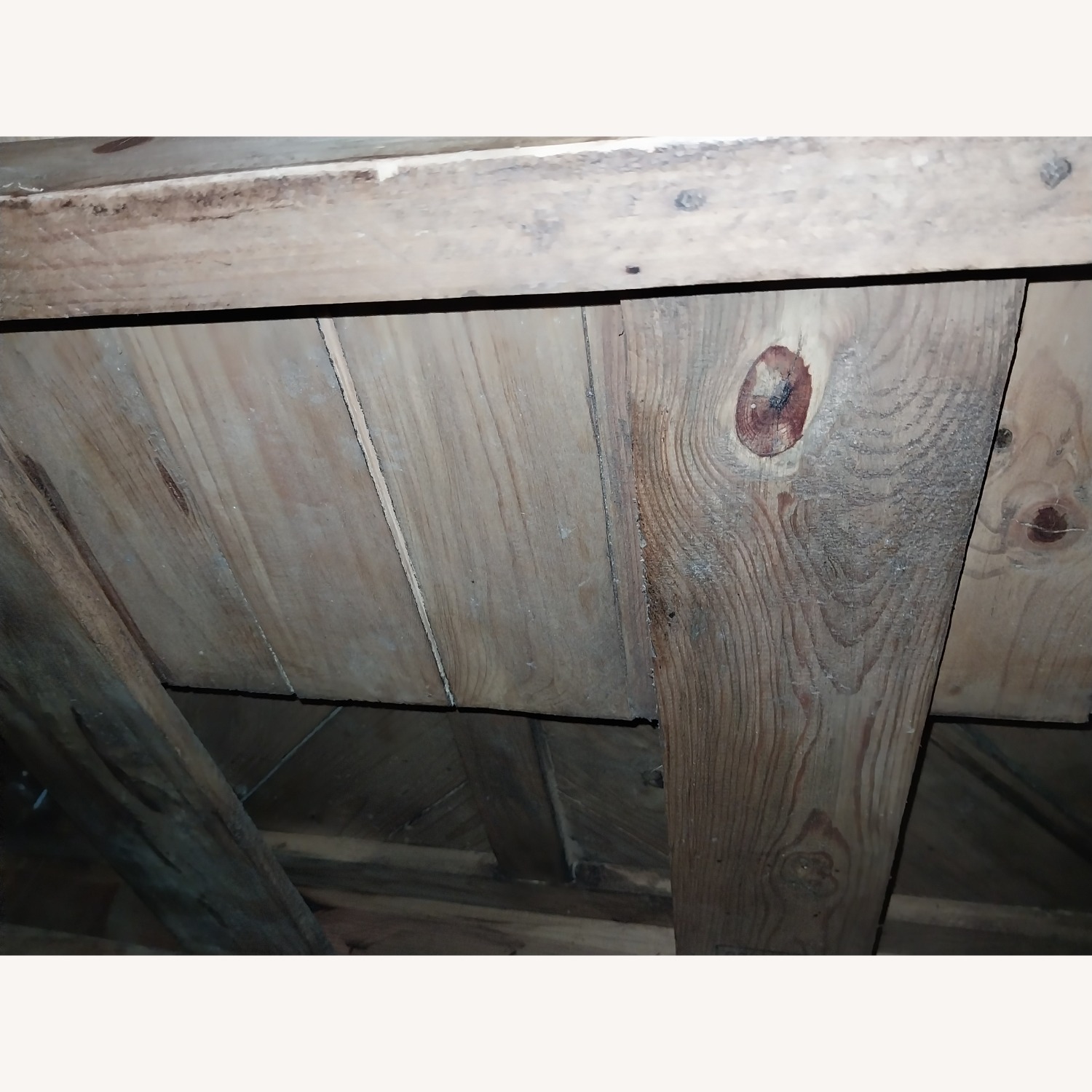 Natural Wood Desk with Glass Top - image-13