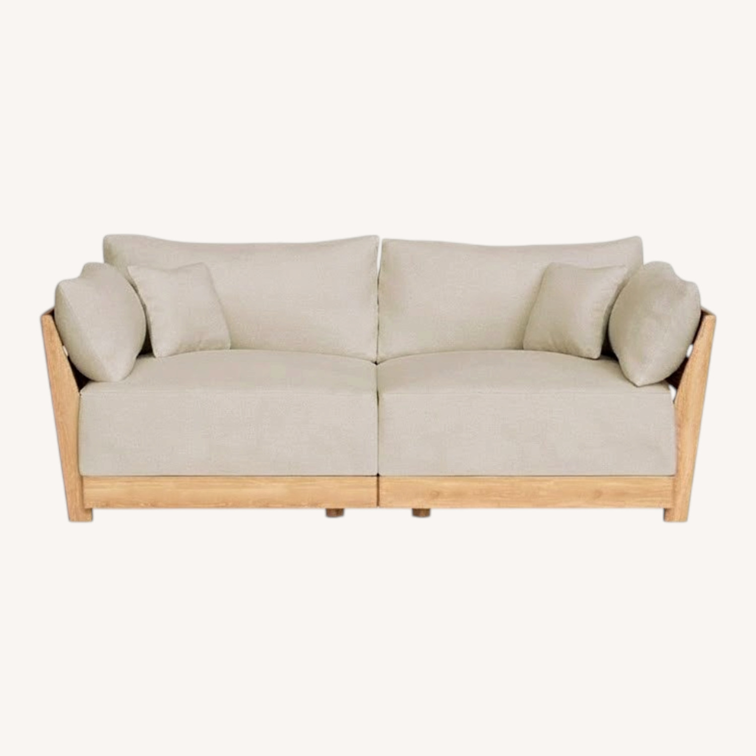 Inside Weather Wood 2 Seater Sofa - image-0