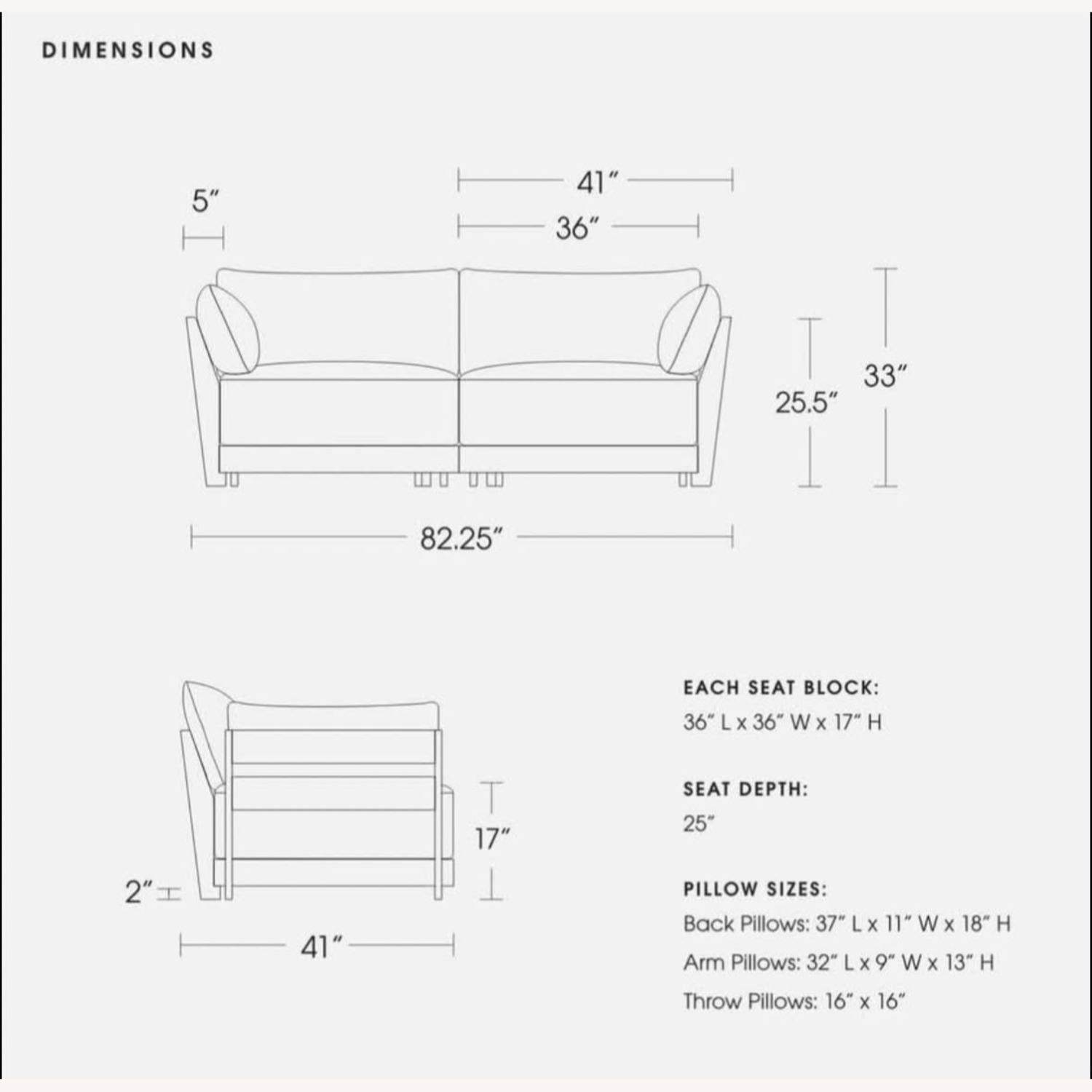 Inside Weather Wood 2 Seater Sofa - image-7