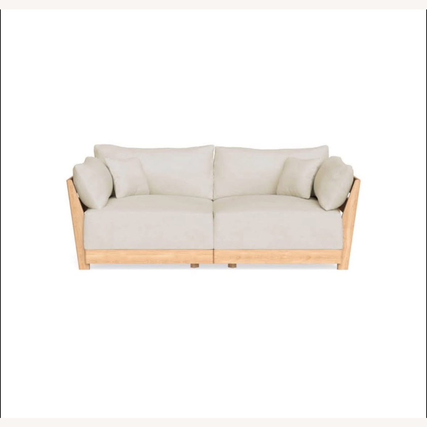Inside Weather Wood 2 Seater Sofa - image-1