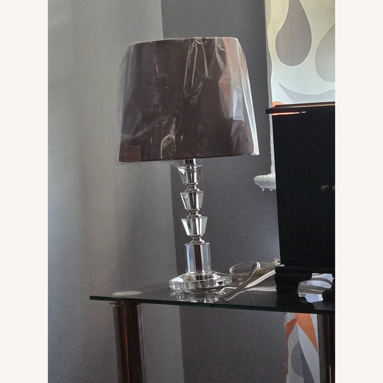 Laurie 16" Clear/Glass Table Lamps - image-2