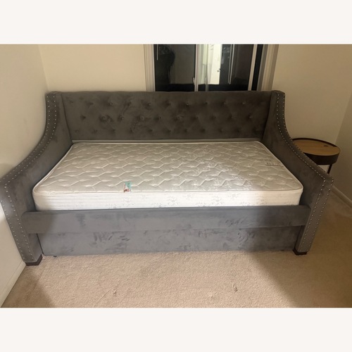 Used  Filmore Velvet Daybed  for sale on AptDeco