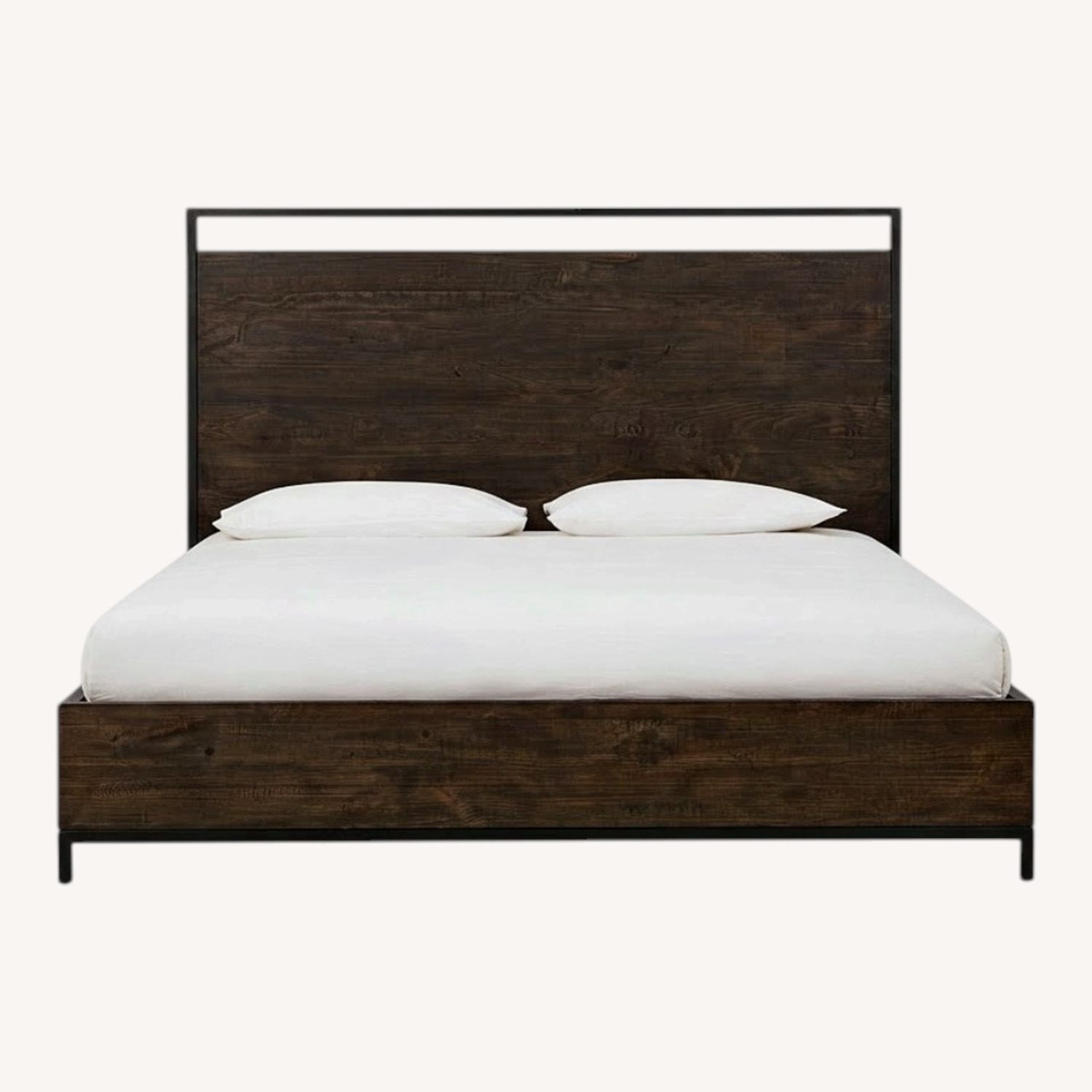 Macy's Gatlin Brown Queen Platform Storage Bed - image-0