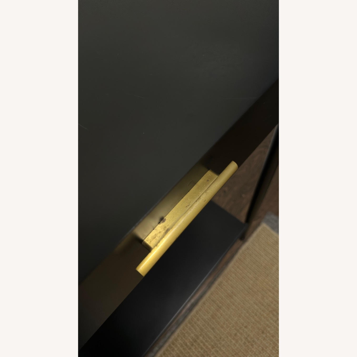 West Elm Black Metalwork Console - image-3
