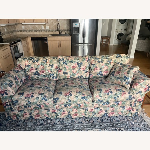 Used Vintage/Antique Fabric 3+ Seater Sofa for sale on AptDeco