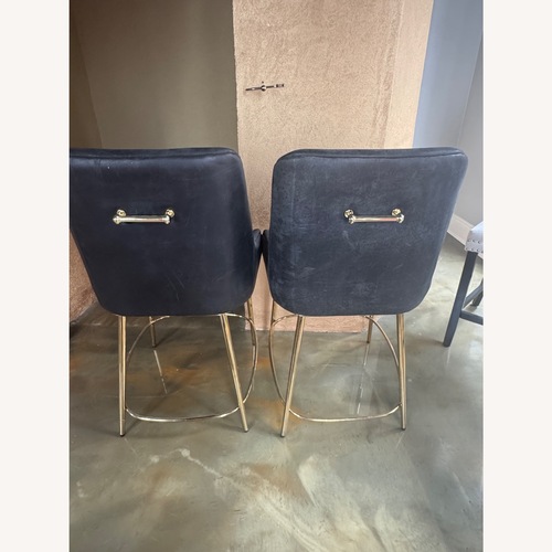 Used Anthropologie Elowen Bar Stool Dining Chairs for sale on AptDeco