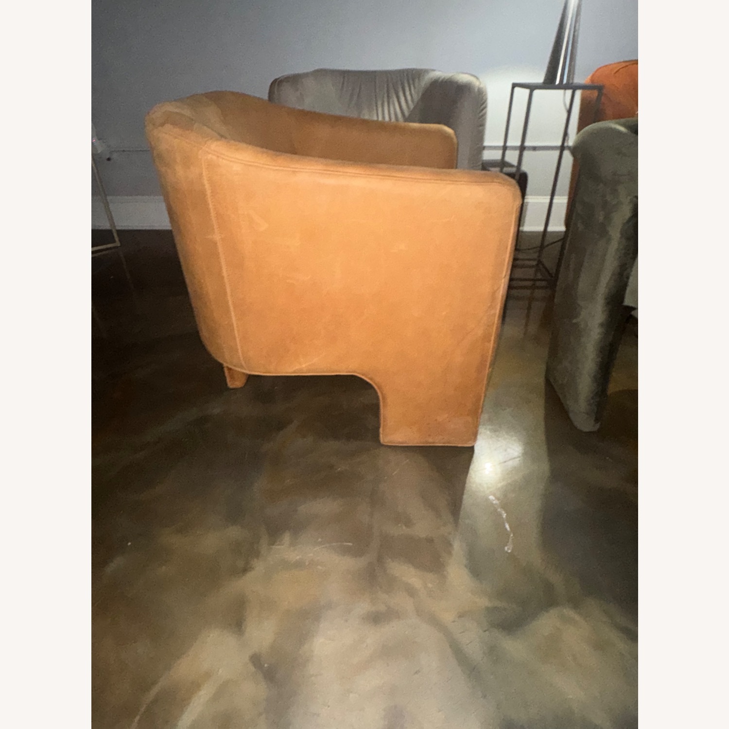 Anthropologie Light Brown Accent Chair - image-13