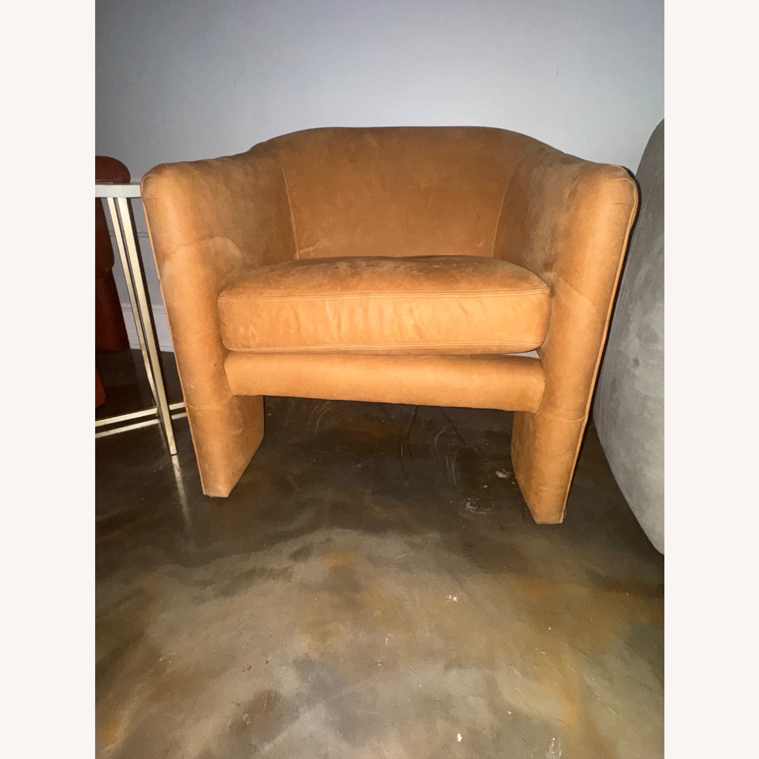 Anthropologie Light Brown Accent Chair - image-7