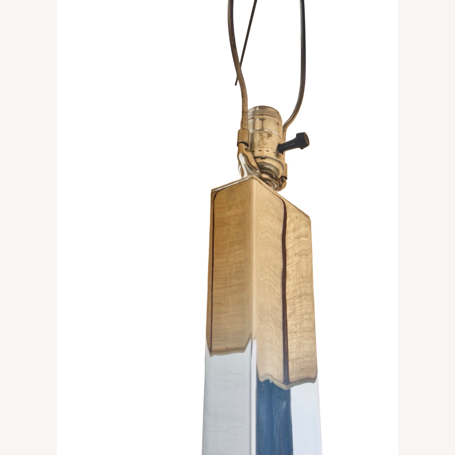 Tall Mid-Century Chrome Table Lamp - image-10