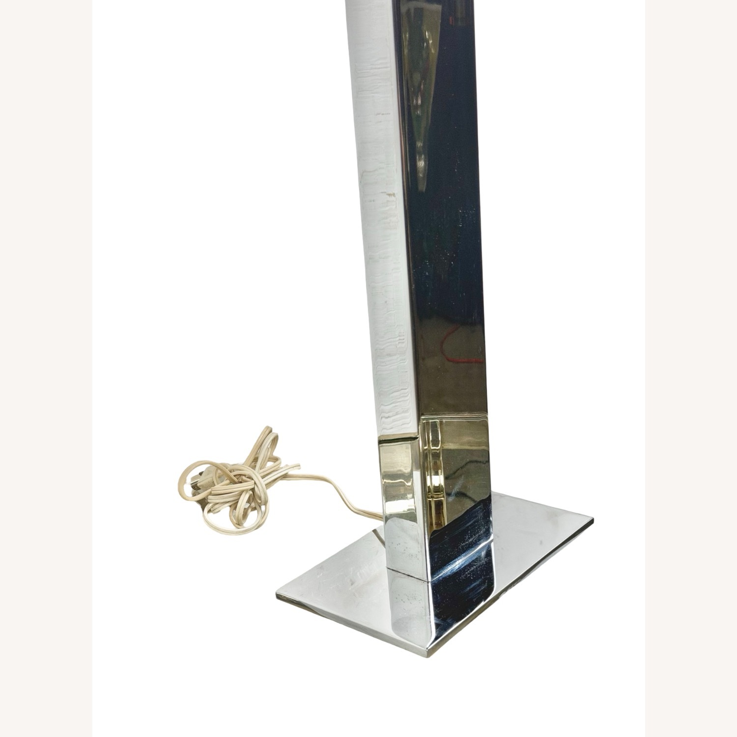 Tall Mid-Century Chrome Table Lamp - image-5