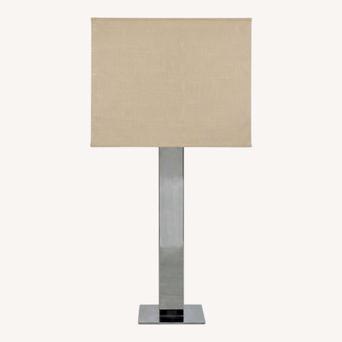 Used Tall Mid-Century Chrome Table Lamp for sale on AptDeco