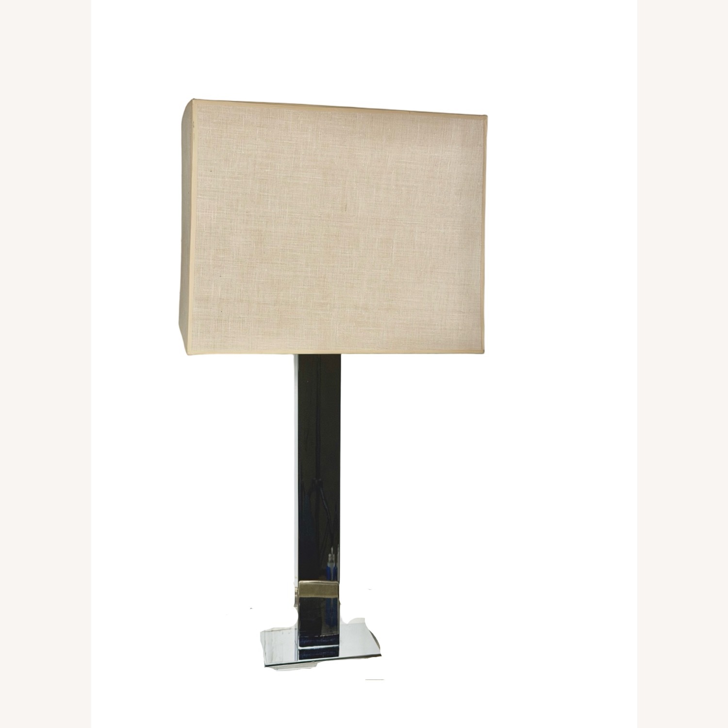 Tall Mid-Century Chrome Table Lamp - image-6