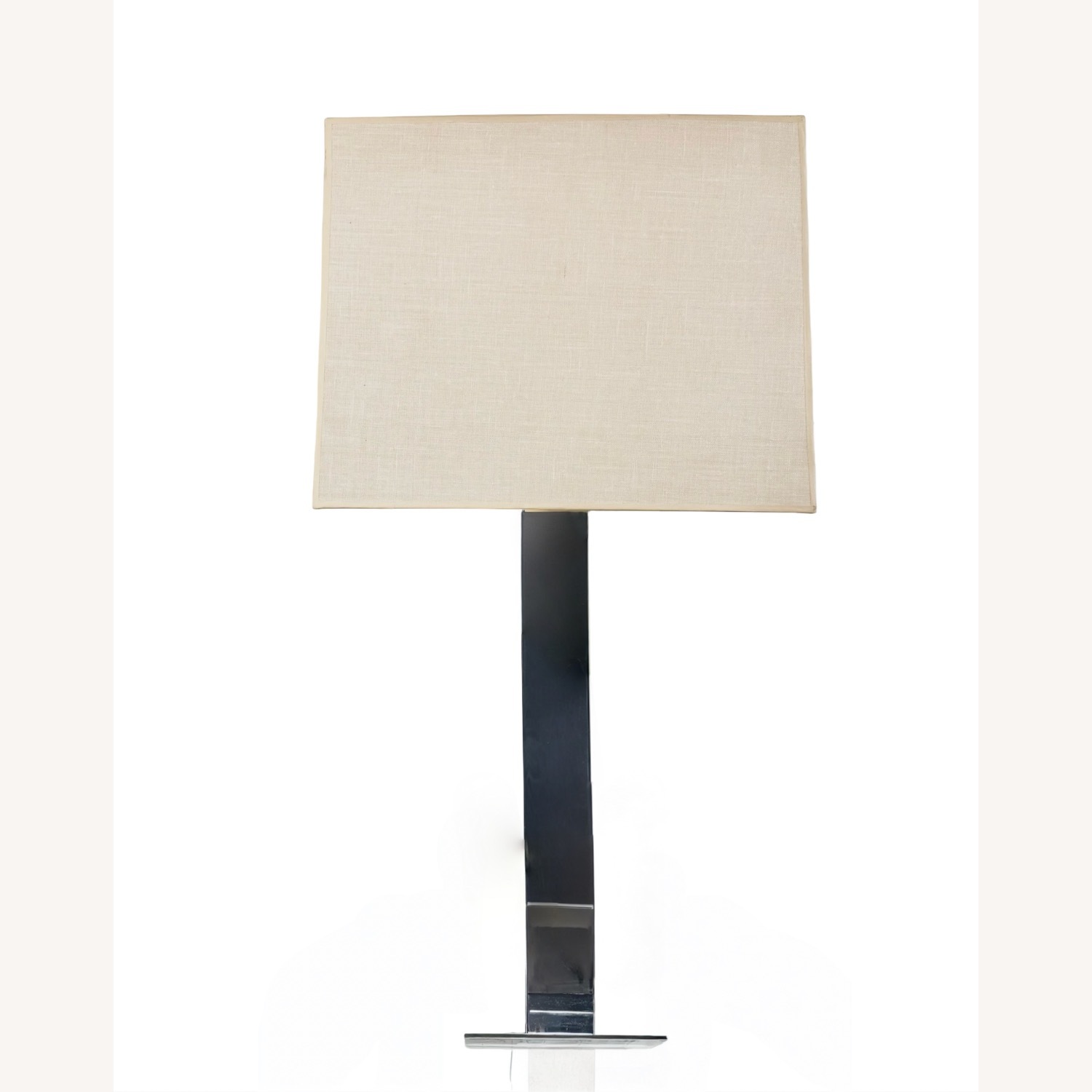 Tall Mid-Century Chrome Table Lamp - image-2
