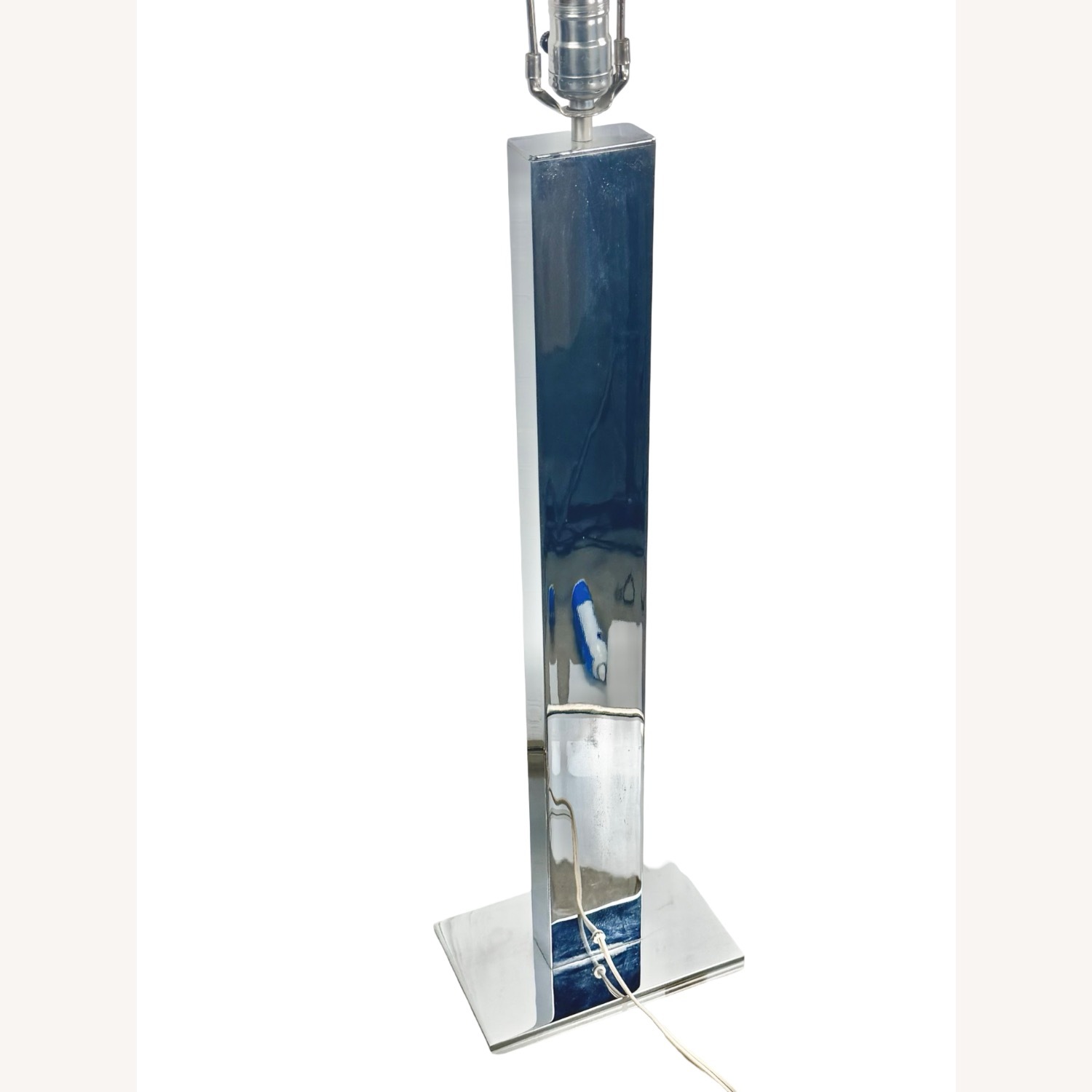 Tall Mid-Century Chrome Table Lamp - image-21